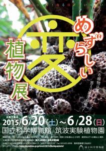 つくば植物園・めずらしい変植物展