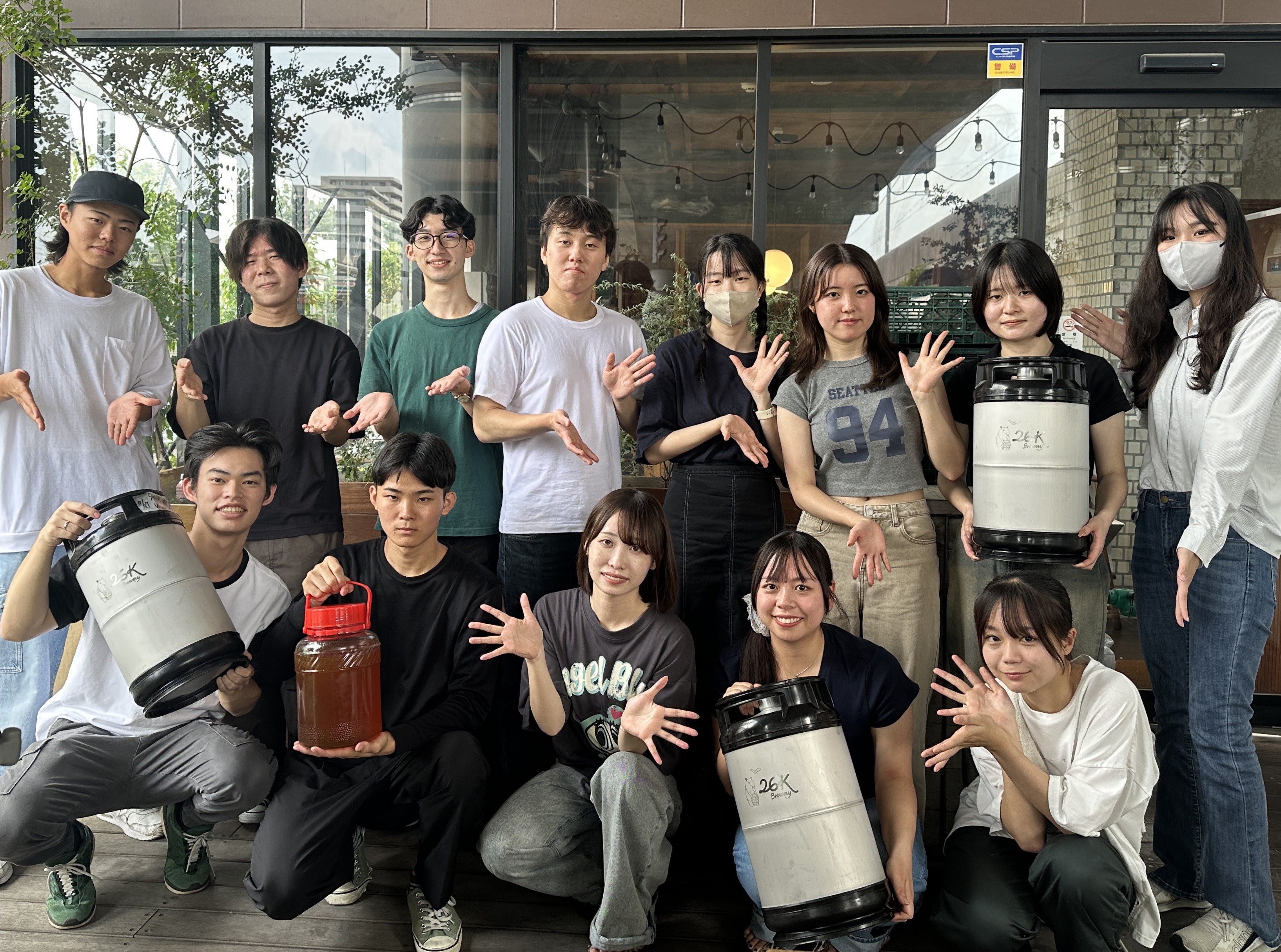 遊びにNS