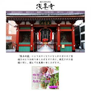 浅草寺・四万六千日・ほおずき市